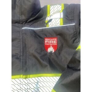 GSS 8511 Safety Bomber Jacket Onyx 3-1 Teflon Protection Winter Jacket Size Lg